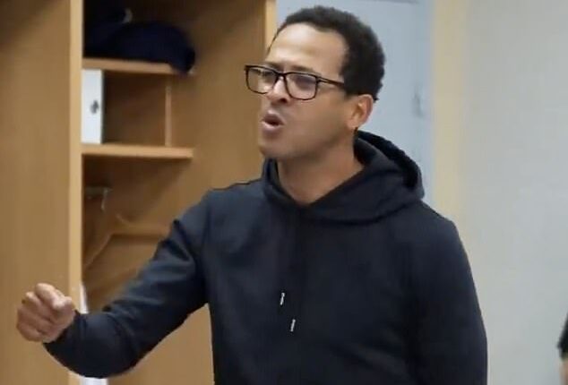 Footage of Chelsea's potential new boss Liam Rosenior delivering a team talk has resurfaced