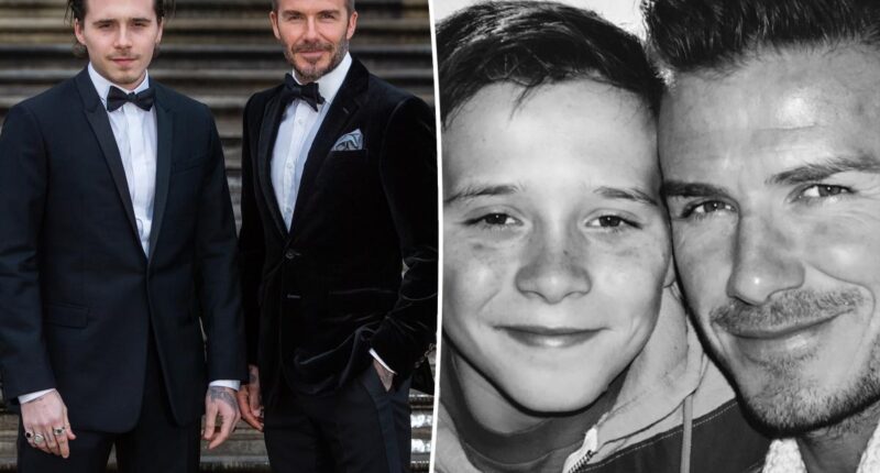 David Beckham shares family photos — including son Brooklyn — after 2025 roundup snub