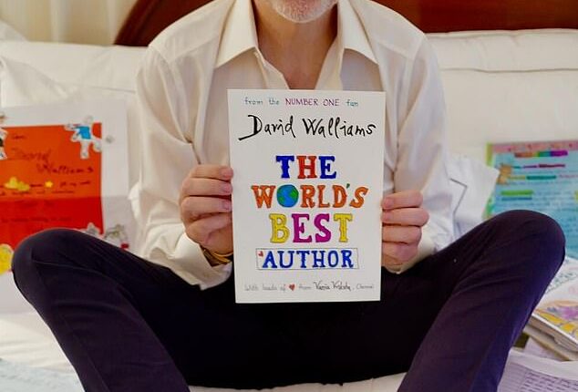 David Walliams has claimed that 'not a single person' ever complained about a humiliating on-stage game in which he would pull young men's trousers down - despite being caught reading a letter from a sex abuse victim on camera