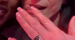 Davina McCall has revealed the touching reason she keeps her husband Michael Douglas's 'eyeball' in her wedding ring, as she opened up about their 'emotional' ceremony