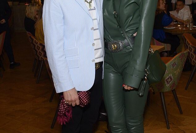 Davina McCall and husband Michael Douglas led the stars at London Chamber Orchestra's bash at swanky restaurant Sucre in London's Soho on Thursday evening