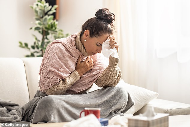 Candida Auris, a fungus that is rapidly spreading across hospitals throughout the country, acts similarly to cancer by growing and obstructing the lungs (stock image)