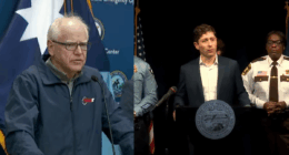Tim Walz and Jacob Frey
