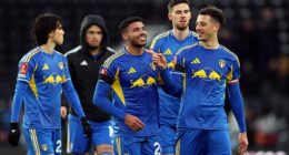 Leeds produced an impressive second-half comeback as they beat Derby 3-1 in the FA Cup