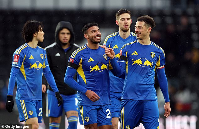 Leeds produced an impressive second-half comeback as they beat Derby 3-1 in the FA Cup