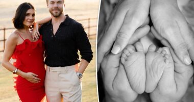 Derek Hough and wife Hayley Erbert welcome 'miracle' baby