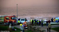 Emergency crews are at the scene in Withernsea