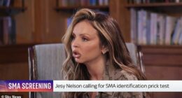 Jesy Nelson has hit out against healthcare staff who visited her twin daughters in the days after their premature birth as 'really worrying' for not spotting the signs of SMA