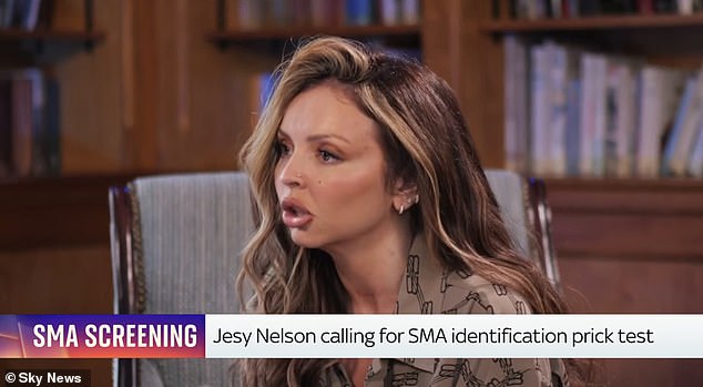 Jesy Nelson has hit out against healthcare staff who visited her twin daughters in the days after their premature birth as 'really worrying' for not spotting the signs of SMA