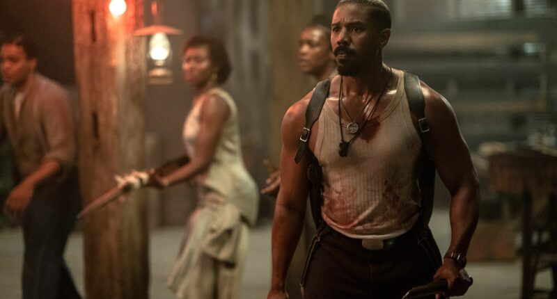 Michael B Jordan in Sinners