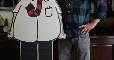 The right-leaning cartoonist, who launched Dilbert in the late 80s, warned 'that January will probably be a month of transition, one way or another'