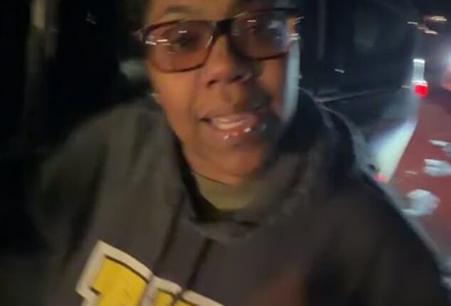 Despite claiming to other outlets that she only left her vehicle to coax a woman away from the protest, the Daily Mail has uncovered footage showing Jackson calling for ICE agents to be killed