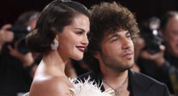 “Disgusting Mess”: Selena Gomez And Benny Blanco’s Golden Globes Look Has Fans Talking