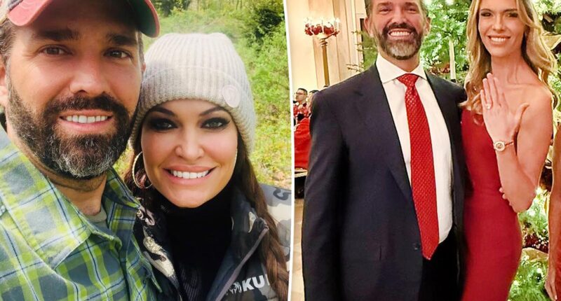 Donald Trump Jr.'s ex Kimberly Guilfoyle reacts to his engagement to Bettina Anderson