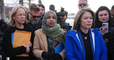 Minnesota Representative Ilhan Omar and State Representatives Angie Craig and Kelly Morrison were denied access to an ICE detention facility on Saturday