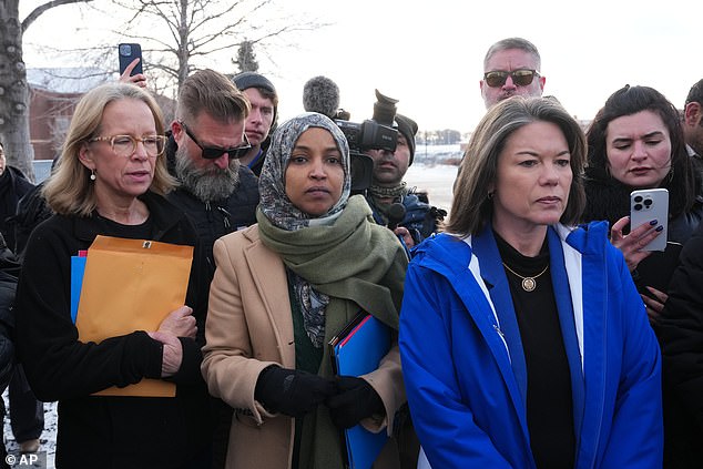 Minnesota Representative Ilhan Omar and State Representatives Angie Craig and Kelly Morrison were denied access to an ICE detention facility on Saturday
