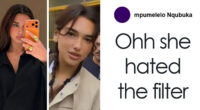 Dua Lipa Left Utterly Stunned After South African Fan Uses Filter On Selfie With Her