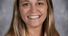 Rebecca Rauber, 28, an elementary school teacher in Emporia, was found dead on Sunday