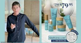 Ellen DeGeneres appeared in an advert for her skincare line Kind Science