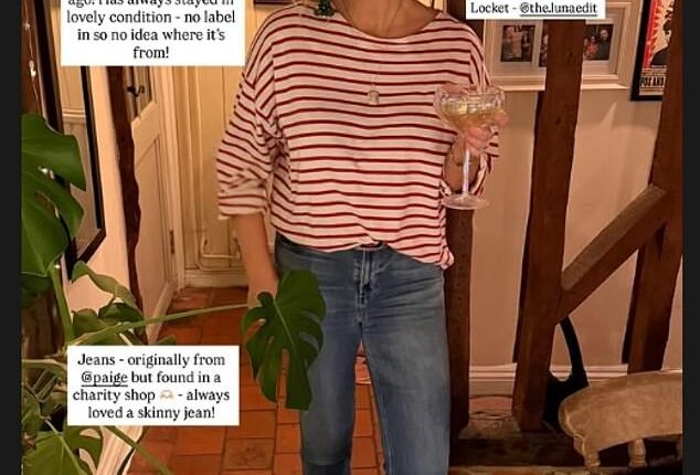 Emily Atacklooked incredible in a new snap as she returned to social media after being accused of using weight-loss jabs