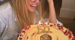 Emma Bunton has shared a glimpse into her luxurious 50th birthday as she celebrated with the Spice Girls