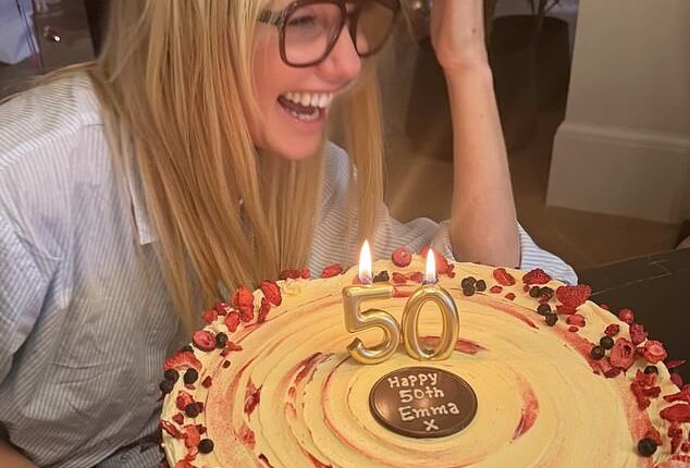 Emma Bunton has shared a glimpse into her luxurious 50th birthday as she celebrated with the Spice Girls