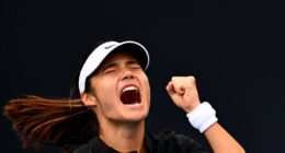 Emma Raducanu wraps up first win in three months over Camila Osorio after rain delay