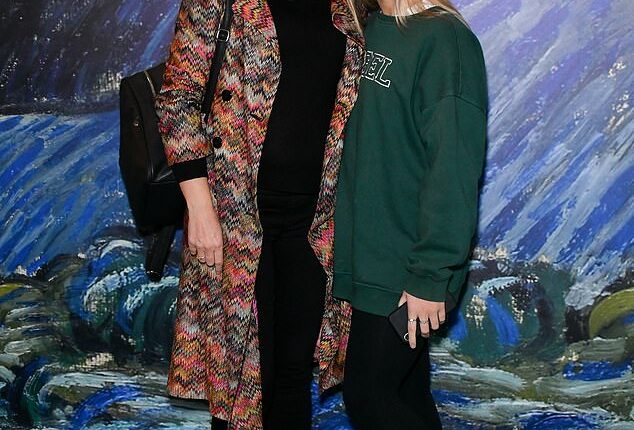 Emmerdale star Sammy Winward's daughter Mia, 20, has revealed she's pregnant with her first child and hasn't told her parents (pictured together in 2021)