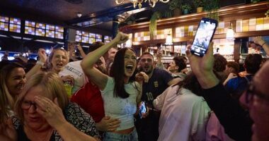 England fans will be able to stay up late in pubs to watch matches at the World Cup