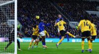 Keane had opened the scoring for Everton before Wolves restored parity in the second half
