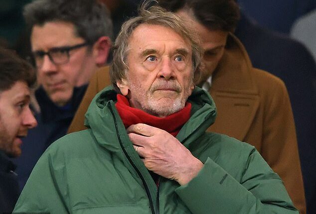 Things look no brighter this season for Sir Jim Ratcliffe and the Man United hierarchy after the club received a disappointing Football Money League ranking