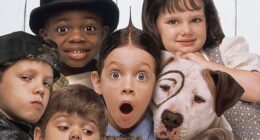 Bug Hall (center) was once a beloved child actor taking on the iconic role of Alfalfa in the 1994 Steven Spielberg movie The Little Rascals