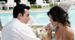 Fashion experts told the Daily Mail it is best to ditch tube tops that can easily fall down on first dates (stock image)