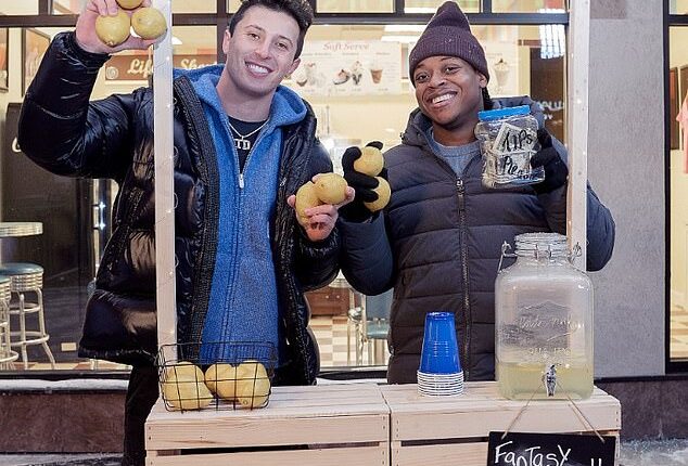 Tommy DeVito of the New England Patriots will be at the Super Bowl. Before the big game, however, the 27-year-old is having some fun.