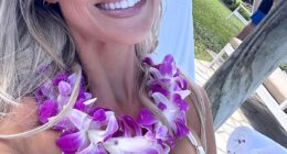 Christina Haack, 42, has slipped back into a skimpy bikini after being seen in Mexico last year in a tiny two-piece