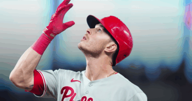 Max Kepler during a Major League Baseball game with the Philadelphia Phillies amid discussion of MLB drug testing and enforcement issues.
