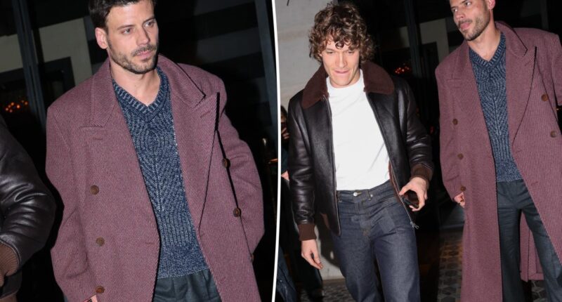Francois Arnaud hangs with ‘Heated Rivalry’ co-star Connor Storrie after harshly dismissing love life question