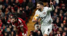 Dominik Szobozlai (left) gifted Barnsley a goal in Liverpool's FA Cup clash against the League One side