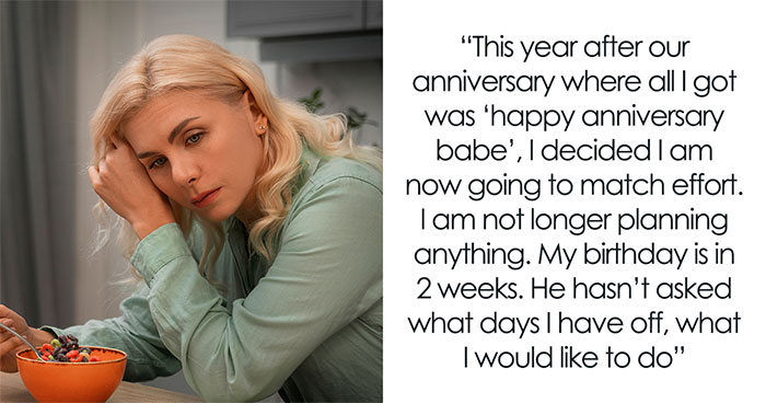 GF Stops Overperforming In Relationship, Matches BF’s Bare Minimum After He Forgets Her B-day Again