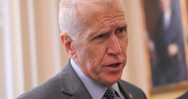 North Carolina Republican, Senator Thom Tillis, is breaking with Trump as the Fed chair faces an unprecedented criminal probe