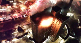 New York City apartment building Gas explosion fire on top floor people dead injured updates