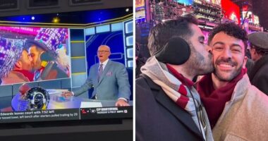 Gay Couple Responds After ESPN Host’s Reaction To Their New Year’s Eve Kiss Goes Viral