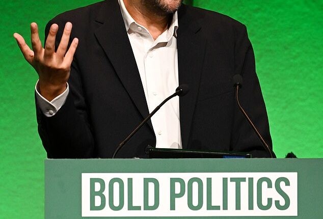 Mr Polanski, who brands himself an 'eco-populist, last week demanded that the UK scrap its nuclear trident deterrent if Donald Trump's annexes Greenland.