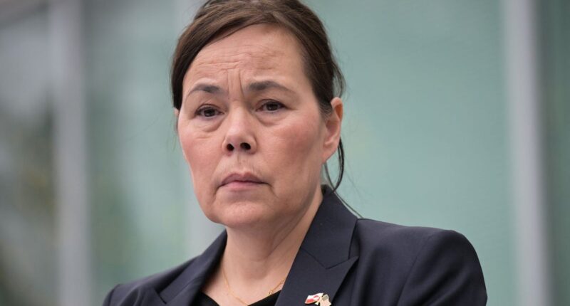 Greenland minister tearful as she describes ‘intense pressure’ of Trump’s threats to take territory