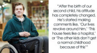 Guy Says Wife’s Disabled Son Is “Hampering Their Normal Life,” Wants Him Out Of The House, She Balks