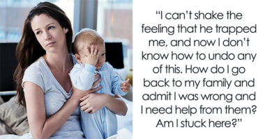 “He Trapped Me”: 25YO Mom Pleas For An Escape From 52YO Partner After Having His Baby