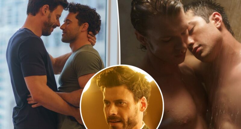 'Heated Rivalry' star François Arnaud jokes romance's teen 'fujo' fans are' too young' to watch