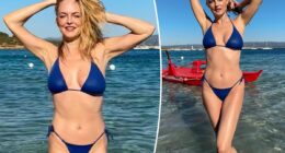 Heather Graham turns heads with jaw-dropping bikini snaps