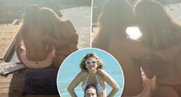 Heidi Klum rocks thong bikini to end 2025 with Tom Kaulitz