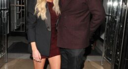 Helen George enjoyed a date night with her boyfriend Dan Innes as they led the stars attending the Radio Times Cover Party at Claridge's Hotel in London on Tuesday